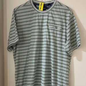 Striped Green Men's Shirt